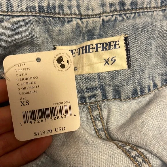 SOLD NWT We The Free Renegade Coverall Free People Jumpsuit - Picture 4 of 7